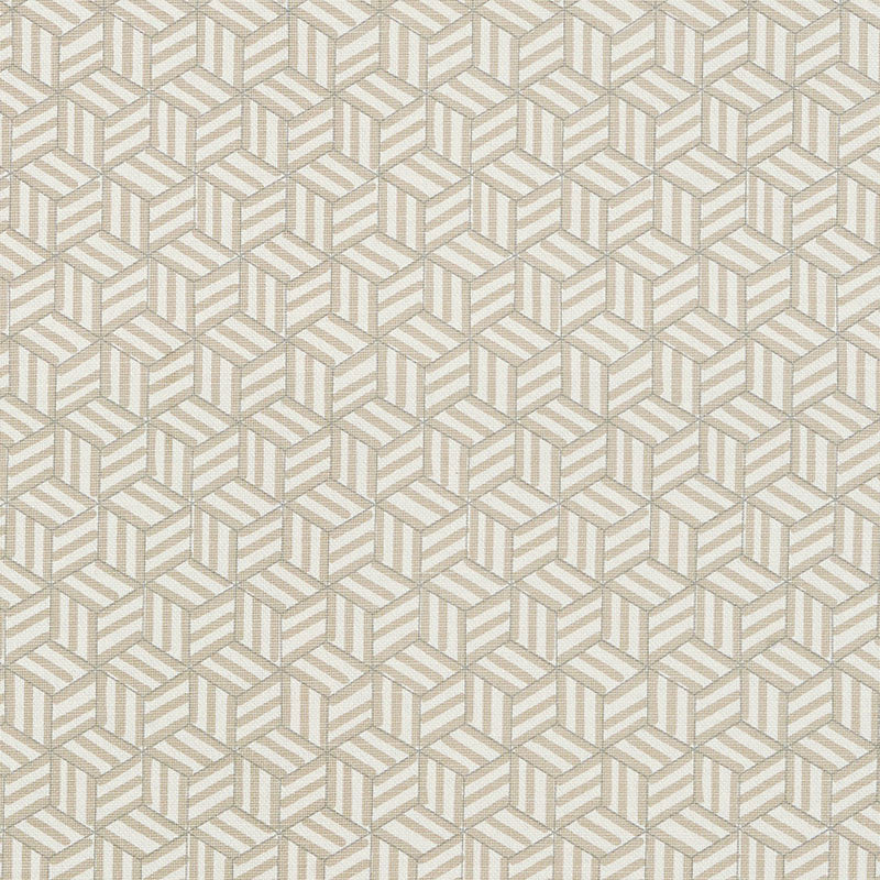 Tumbling Blocks Greige 176040 by Schumacher Fabric Schumacher Fabric Tumbling Blocks Greige 176040Fabric LINEN 53% IRELAND </p><p>Repeat: H: HORZ. 6 3/4" (17CM) , V: VERT. 8" (20CM) 54 - Fabric Carolina -