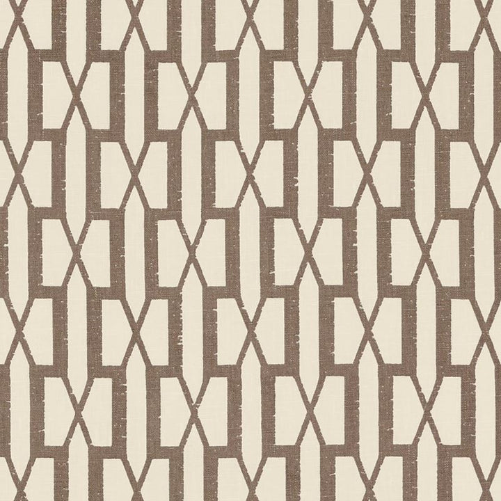 Belvedere Berber Brown 176117 by Schumacher Designer Fabric Veere-Grenney 100% Linen Martindale 25,000 Horizontal: 2.875 and Vertical: 4 53.5 - Swanky Fabrics -