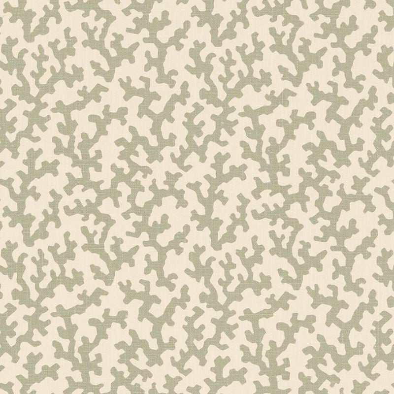 Folly Sage 176123 by Schumacher Designer Fabric Veere-Grenney 100% Linen Martindale 25,000 Horizontal: 4.375 and Vertical: 4.75 52.75 - Swanky Fabrics -