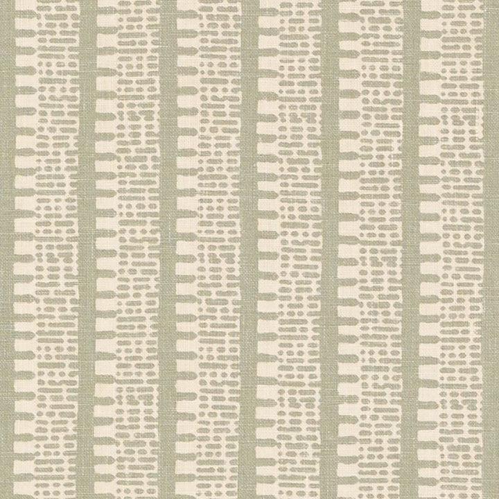 Kiosk Sage 176133 by Schumacher Designer Fabric Veere-Grenney 100% Linen Martindale 25,000 Horizontal: 2.75 and Vertical: 5 52.5 - Swanky Fabrics -