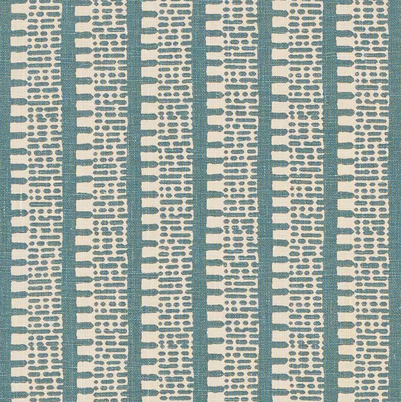 Kiosk Peacock Blue 176135 by Schumacher Fabric Schumacher Fabric Kiosk Peacock Blue 176135Fabric LINEN 100% UNITED KINGDOM </p><p>Repeat: H: HORZ. 2 3/4" (7CM) , V: VERT. 5" (13CM) 52.5 - Fabric Carolina -