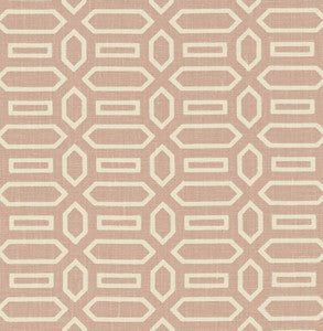 Pavillion Temple Pink 176141 by Schumacher Designer Fabric