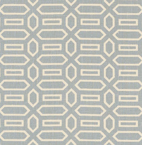 Pavillion Orpington Blue 176144 by Schumacher Designer Fabric