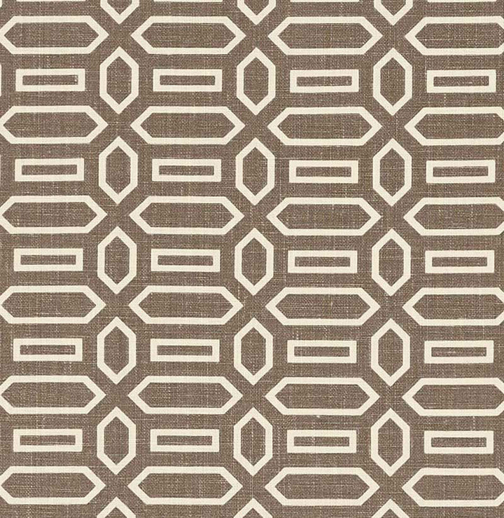 Pavillion Berber Brown 176147 by Schumacher Designer Fabric VEERE GRENNEY LINEN 100% UNITED KINGDOM MARTINDALE 25,000 </p><p>Repeat: Horizontal: 2 1/2" (6CM) and Vertical: 1 5/8" (4CM) 52 - Swanky Fabrics -
