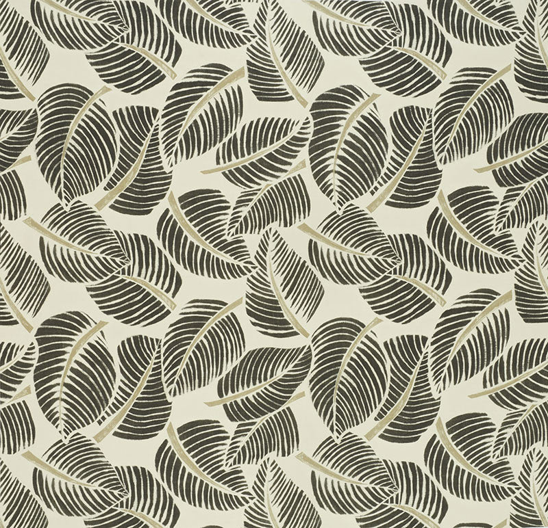 Costa Rica Faded Black 176193 by Schumacher Designer Fabric Good Vibrations See Sample ITALY MEDIUM DUTY </p><p>Repeat: Horizontal: 55" (140CM) and Vertical: 47" (119CM) 55" (140CM) - Swanky Fabrics -