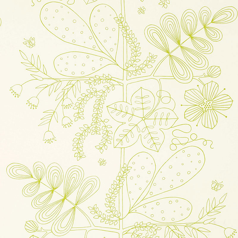 Blommen Print Lime 176200 by Schumacher Designer Fabric Good Vibrations COTTON 100% UNITED STATES OF AMERICA WYZENBEEK 15,000 </p><p>Repeat: Horizontal: 27 1/2" (70CM) and Vertical: 35 1/4" (90CM) 55 - Swanky Fabrics -