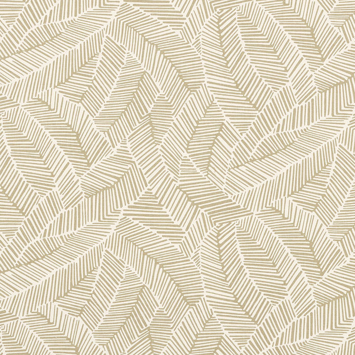 Abstract Leaf Taupe 176220 by Schumacher Designer Fabric Good Vibrations LINEN 55% COTTON 45% UNITED STATES OF AMERICA WYZENBEEK 15,000 </p><p>Repeat: Horizontal: 27" (69CM) and Vertical: 25" (64CM) 54 - Swanky Fabrics -