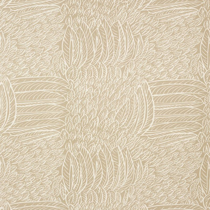 Featherfest Natural 176230 by Schumacher Designer Fabric Good-Vibrations 55% Linen, 45% Cotton Wyzenbeek 15,000 Horizontal: 26.75 and Vertical: 24.75 53 - Swanky Fabrics -