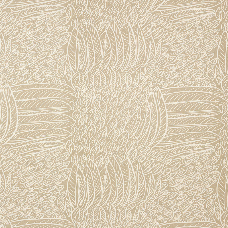 Featherfest Natural 176230 by Schumacher Fabric Schumacher Fabric Featherfest Natural 176230Fabric LINEN 55% UNITED STATES OF AMERICA </p><p>Repeat: H: HORZ. 26 3/4" (68CM) , V: VERT. 24 3/4" (63CM) 53 - Fabric Carolina -