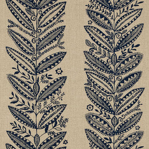 Eland Indigo 176310 by Schumacher Designer Fabric
