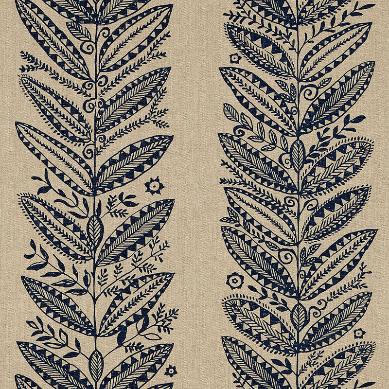 Eland Indigo 176310 by Schumacher Fabric Schumacher Fabric Eland Indigo 176310Fabric LINEN 100% UNITED STATE OF AMERICA </p><p>Repeat: H: HORZ. 27" (69CM) , V: VERT. 25" (64CM) 54 - Fabric Carolina -