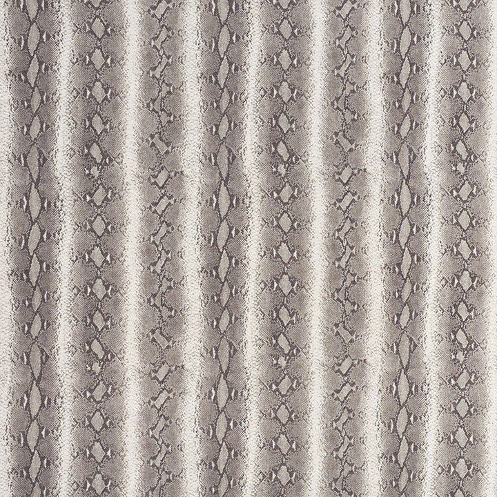 Snake Rattle & Roll Linen Ash 176351 by Schumacher Designer Fabric ANIMAL PRINTS & WOVENS LINEN 100% ITALY </p><p>Repeat: Horizontal: 17 3/4" (45CM) and Vertical: 19" (48CM) 53.5 - Swanky Fabrics -