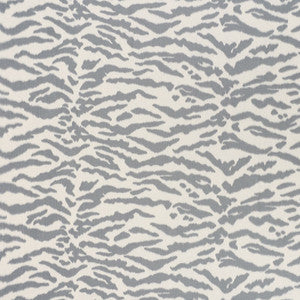 Tigris Graphite 176392 by Schumacher Designer Fabric