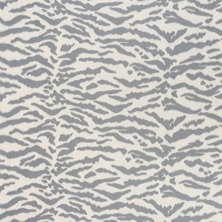 Tigris Graphite 176392 by Schumacher Designer Fabric ANIMAL PRINTS & WOVENS See Sample ITALY - </p><p>Repeat: Horizontal: 55-1/8" (140CM) and Vertical: 20 3/4" (53CM) 59-1/2" (152CM) - Swanky Fabrics -