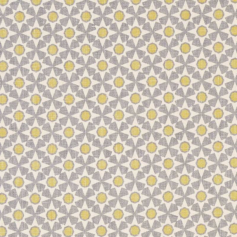 Serendipity Bay & Citron 176426 by Schumacher Fabric Schumacher Fabric Serendipity Bay & Citron 176426Fabric LINEN 100% CHINA </p><p>Repeat: H: HORZ. 1 1/2" (4CM) , V: VERT. 1 1/2" (4CM) 54 - Fabric Carolina -