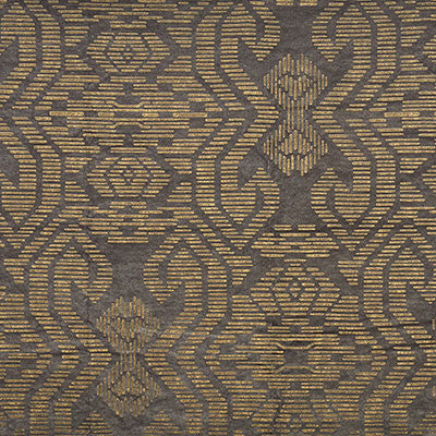 Gilded Pewter 176511 by Schumacher Designer Fabric NEW OPULENCE See Sample ITALY - </p><p>Repeat: Horizontal: 26 3/4" (68CM) and Vertical: 38 1/4" (97CM) 55 1/2" (141CM) - Swanky Fabrics -