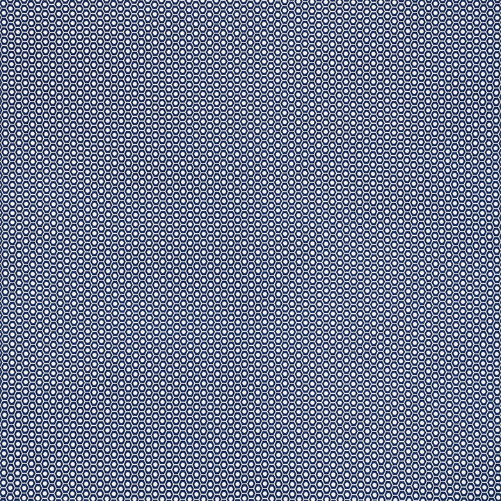 Queen B Ii Navy 176564 by Schumacher Designer Fabric INDOOR/OUTDOOR STUDIO BON See Sample UNITED STATES OF AMERICA MEDIUM </p><p>Repeat: Horizontal: 1 1/4" (3CM) and Vertical: 7/8" (2CM) 54" (137CM) - Swanky Fabrics -