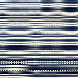 Stripedot Ii Navy 176592 by Schumacher Designer Fabric
