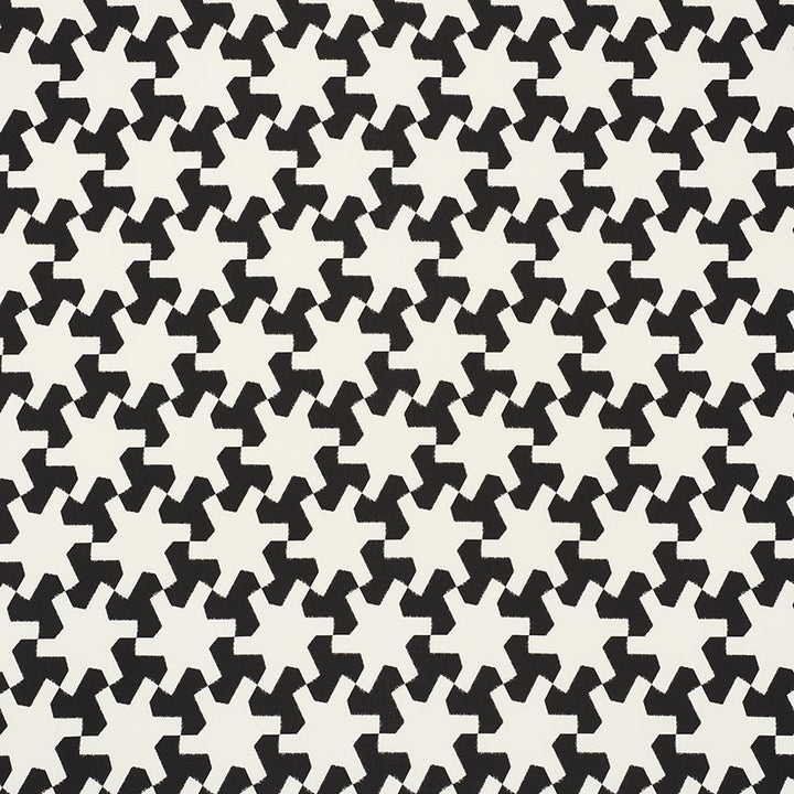 Setareh Ii Black 176611 by Schumacher Designer Fabric INDOOR/OUTDOOR STUDIO BON ACRYLIC PLAIN WEAVE 100% UNITED STATES OF AMERICA WYZENBEEK 15,000 </p><p>Repeat: Horizontal: 6" (15CM) and Vertical: 11 1/4" (29CM) 54 - Swanky Fabrics -