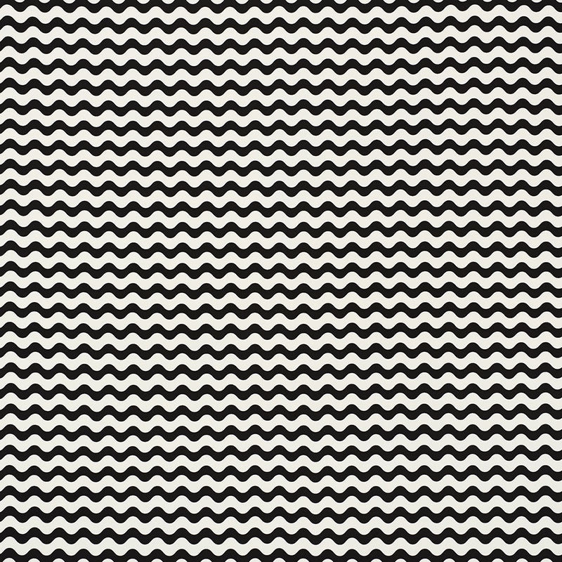 Ric Rac Ii Black 176624 by Schumacher Designer Fabric INDOOR/OUTDOOR STUDIO BON ACRYLIC PLAIN WEAVE 100% UNITED STATES OF AMERICA WYZENBEEK 15,000 </p><p>Repeat: Horizontal: 2" (5CM) and Vertical: 1 3/4" (4CM) 54 - Swanky Fabrics -