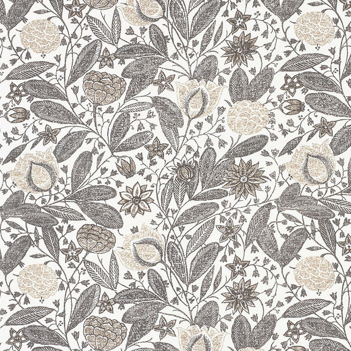 Gloria Grisaille 176840 by Schumacher Designer Fabric VOGUE LIVING See Sample UNITED KINGDOM - </p><p>Repeat: Horizontal: 18" (46CM) and Vertical: 16" (41CM) 54" (137CM) - Swanky Fabrics -