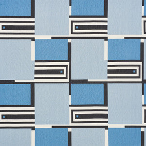 Design 101 Blues 176862 by Schumacher Designer Fabric