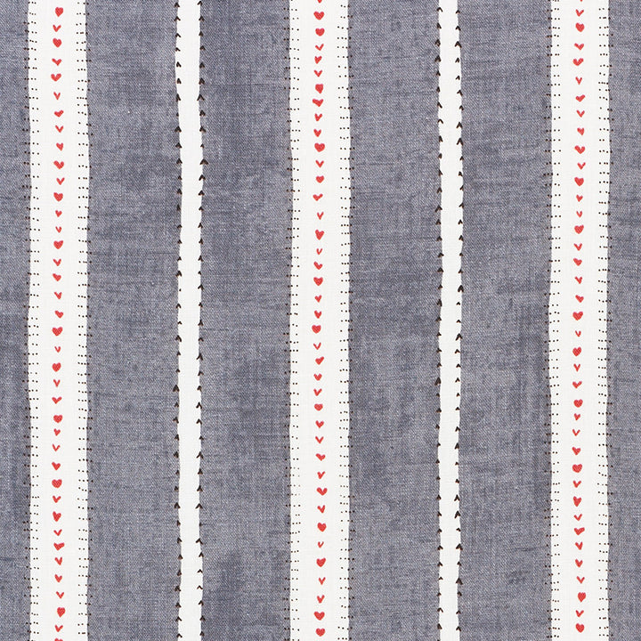 Amour Charcoal 176942 by Schumacher Designer Fabric French-Revolution 100% Linen Martindale 13,000 Horizontal: 8.875 and Vertical: 10.25 53.75 - Swanky Fabrics -