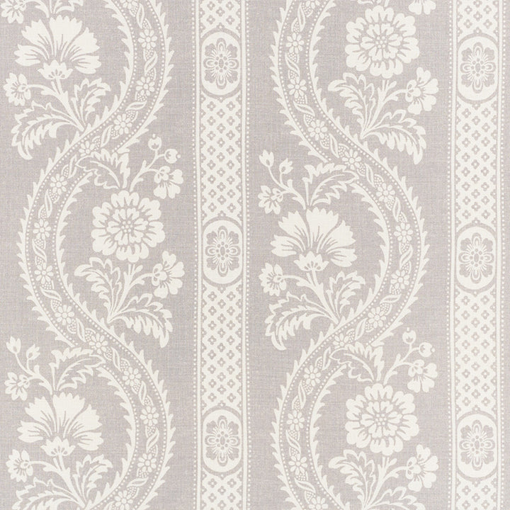 Versailles Grey 176951 by Schumacher Designer Fabric French-Revolution 90% Linen, 10% Nylon Martindale 20,000 Horizontal: 27.25 and Vertical: 20.5 54.5 - Swanky Fabrics -