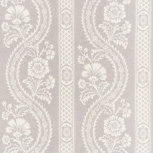 Versailles Grey 176951 by Schumacher Designer Fabric