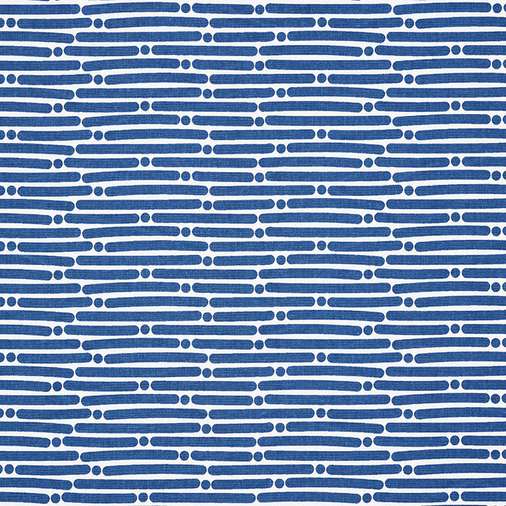 Dot Dash Navy 177101 by Schumacher Fabric Schumacher Fabric Dot Dash Navy 177101Fabric COTTON DUCK 100% TURKEY </p><p>Repeat: H: HORZ. 9" (23CM) , V: VERT. 1 1/2" (4CM) 53.75 - Fabric Carolina -