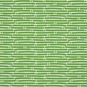 Dot Dash Green 177102 by Schumacher Designer Fabric