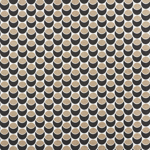 Buds Black & Sand 177151 by Schumacher Designer Fabric