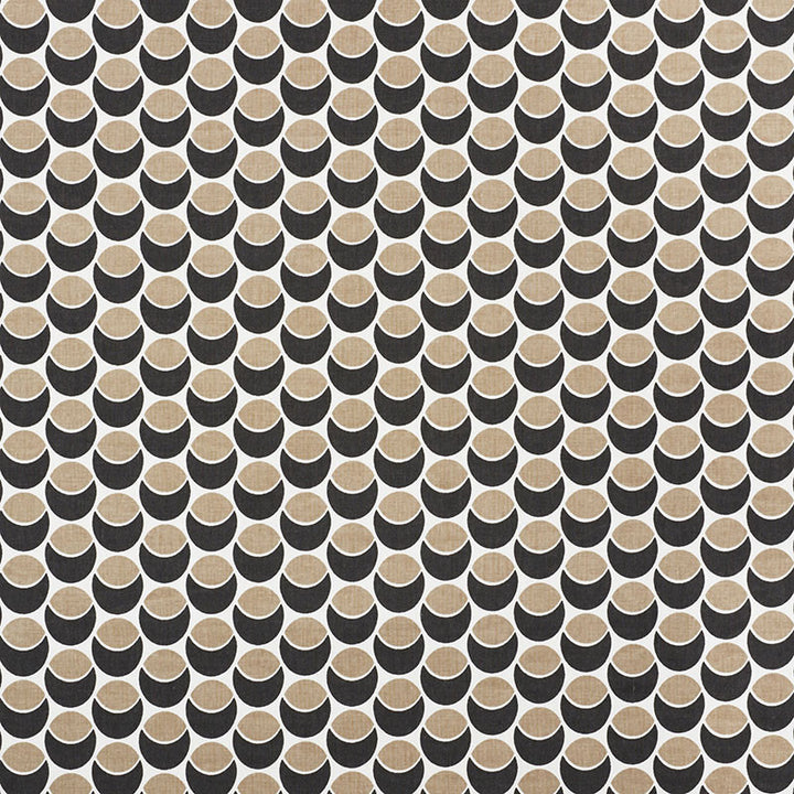 Buds Black & Sand 177151 by Schumacher Designer Fabric PRINTS BY STUDIO BON COTTON 100% TURKEY </p><p>Repeat: Horizontal: 2 1/2" (6CM) and Vertical: 1 1/2" (4CM) 54 - Swanky Fabrics -