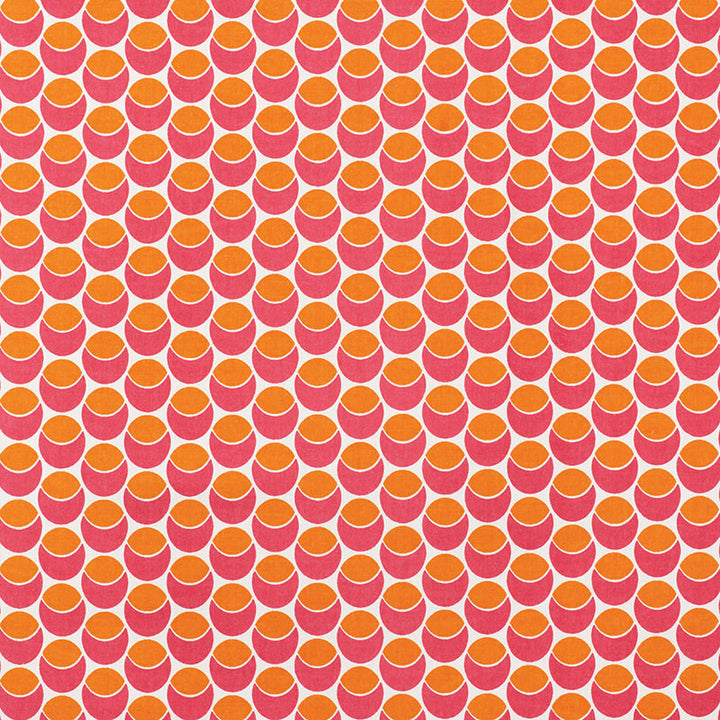 Buds Pink & Orange 177153 by Schumacher Designer Fabric PRINTS BY STUDIO BON See Sample TURKEY HEAVY </p><p>Repeat: Horizontal: 2 1/2" (6CM) and Vertical: 1 1/2" (4CM) 54" (137CM) - Swanky Fabrics -