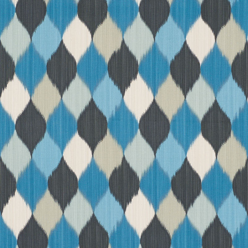 Harlequin Peacock 177162 by Schumacher Fabric Schumacher Fabric Harlequin Peacock 177162Fabric COTTON 100% THAILAND </p><p>Repeat: H: HORZ. 9" (23CM) , V: VERT. 8 1/2" (22CM) 54 - Fabric Carolina -