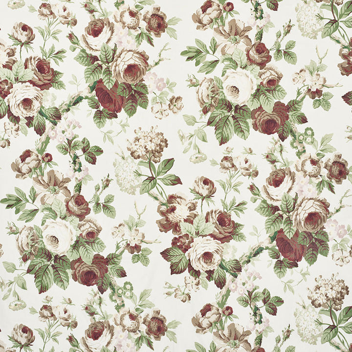Nancy Grisaille 177201 by Schumacher Designer Fabric VOGUE LIVING See Sample FRANCE - </p><p>Repeat: Horizontal: 25" (64CM) and Vertical: 41" (104CM) 52 1/2" (136CM) - Swanky Fabrics -