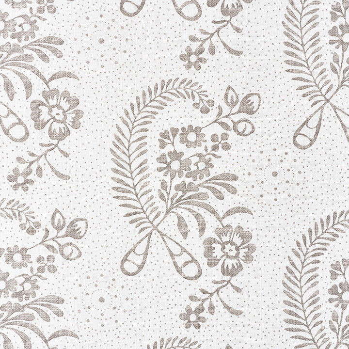 Millicent Grisaille 177210 by Schumacher Designer Fabric Vogue-Living 100% Linen Martindale 20,000 Horizontal: 13.25 and Vertical: 10.125 54 - Swanky Fabrics -
