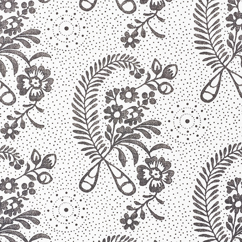 Millicent Blackwork 177211 by Schumacher Fabric Schumacher Fabric Millicent Blackwork 177211Fabric LINEN 100% THAILAND </p><p>Repeat: H: HORZ. 13 1/4" (34CM) , V: VERT. 10 1/8" (26CM) 54 - Fabric Carolina -