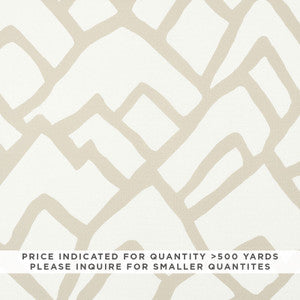Zimba Contract Natural 177250 by Schumacher Designer Fabric