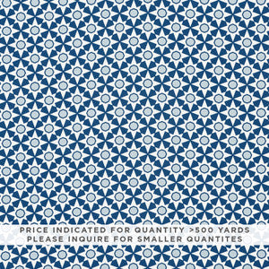 Serendipity Contract Blue 177261 by Schumacher Designer Fabric