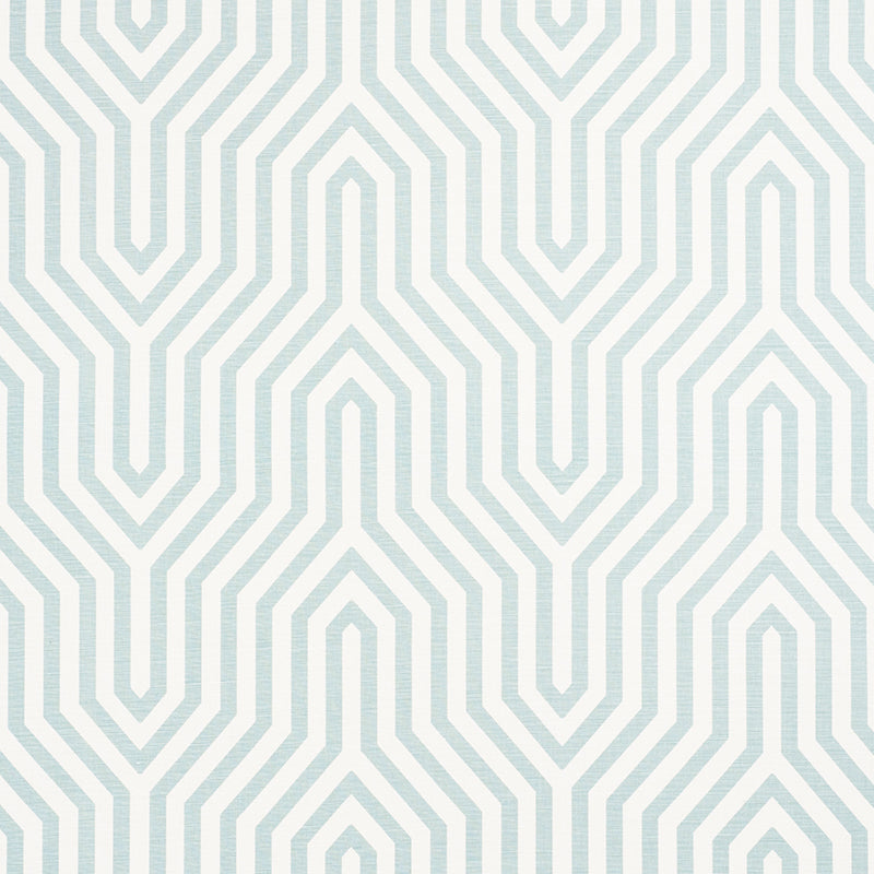 Schumacher Fabric Vanderbilt Print Mineral 177270 4 Yards