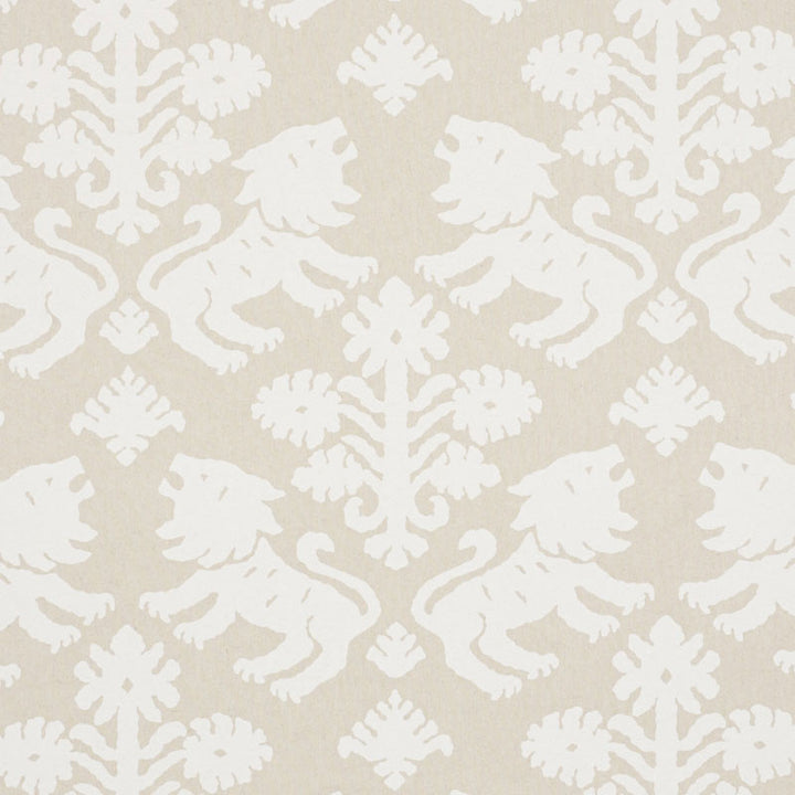 Regalia Natural 177302 by Schumacher Designer Fabric STEP LIVELY See Sample UNITED STATES OF AMERICA MEDIUM DUTY </p><p>Repeat: Horizontal: 18" (46CM) and Vertical: 22 1/4" (57CM) 53 1/2" (136CM) - Swanky Fabrics -