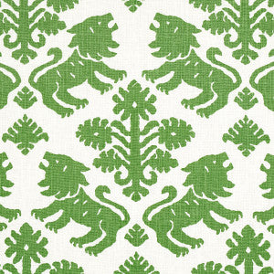 Regalia Green 177303 by Schumacher Designer Fabric