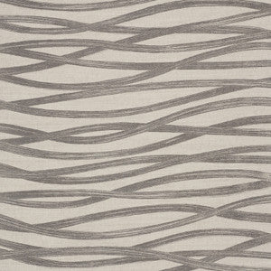 Brushstrokes Charcoal 177340 by Schumacher Designer Fabric