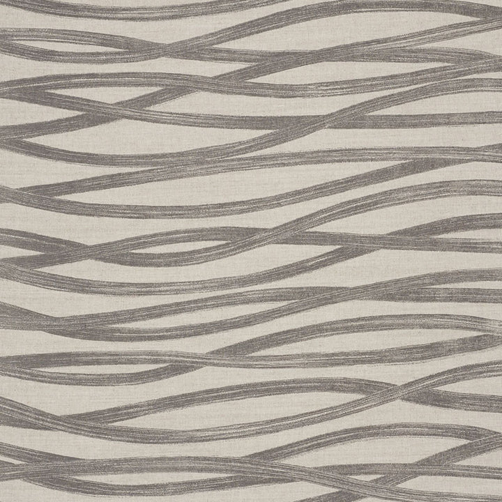 Brushstrokes Charcoal 177340 by Schumacher Designer Fabric AU NATUREL See Sample UNITED STATES OF AMERICA - </p><p>Repeat: Horizontal: 53 3/4" (137CM) and Vertical: 24" (61CM) 53 3/4" (137CM) - Swanky Fabrics -