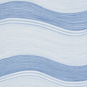 La Marea Blue 177351 by Schumacher Designer Fabric