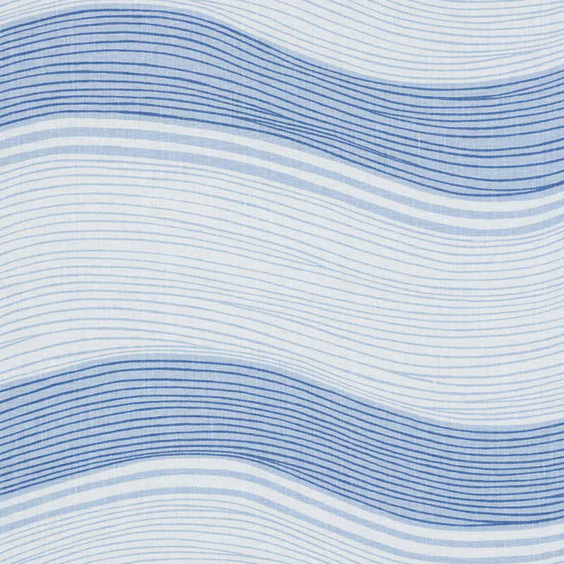 La Marea Blue 177351 by Schumacher Designer Fabric AU NATUREL LINEN 100% IRELAND WYZENBEEK 15,000 </p><p>Repeat: Horizontal: 54" (137CM) and Vertical: 26 1/2" (67CM) 54 - Swanky Fabrics -