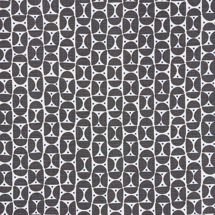 Mezza Luna Black 177360 by Schumacher Designer Fabric Au-Naturel 55% Linen, 45% Cotton Wyzenbeek 15,000 Horizontal: 2.5 and Vertical: 2.5 54 - Swanky Fabrics -