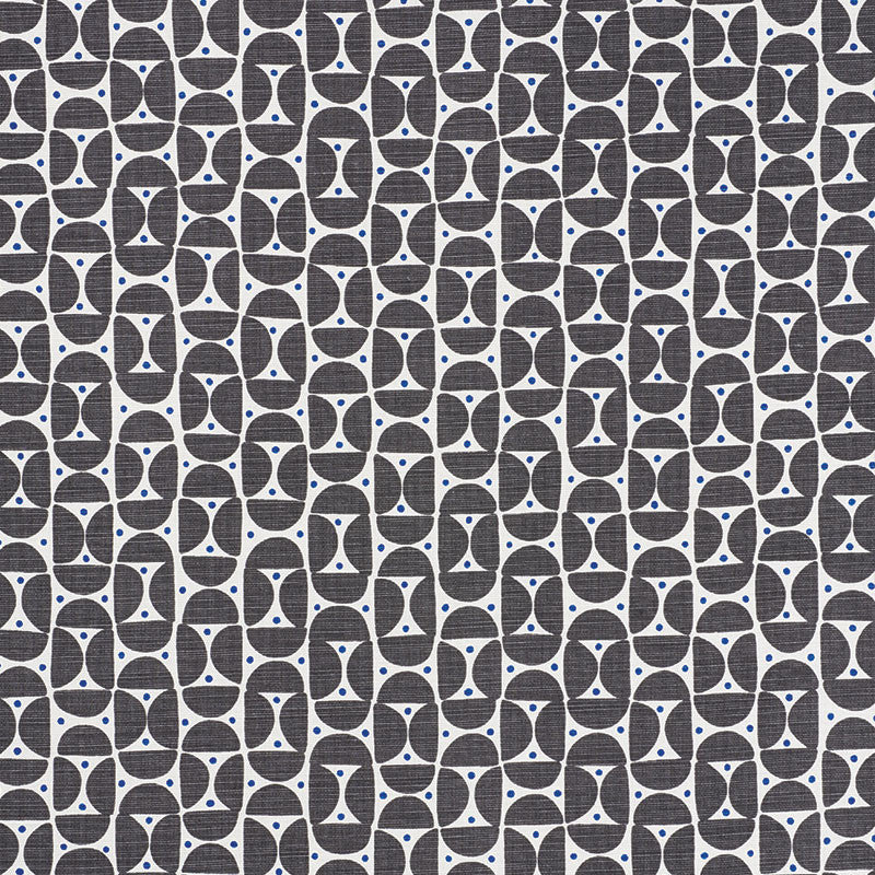 Mezza Luna Black 177360 by Schumacher Designer Fabric AU NATUREL See Sample BELGIUM MEDIUM DUTY </p><p>Repeat: Horizontal: 2 1/2" (6CM) and Vertical: 2 1/2" (6CM) 54" (137CM) - Swanky Fabrics -