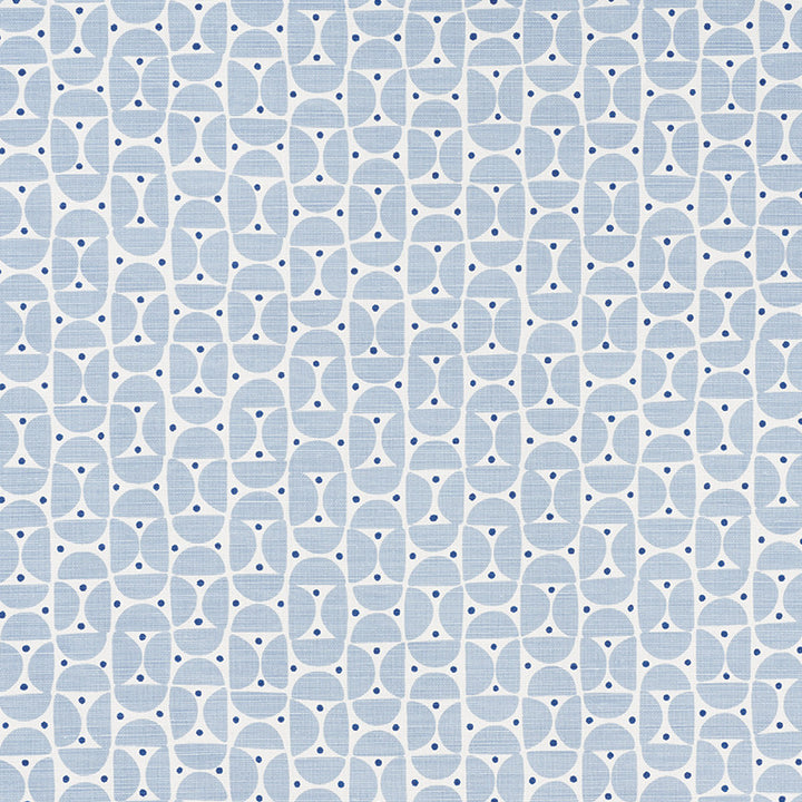 Mezza Luna Sky 177361 by Schumacher Designer Fabric Au-Naturel 55% Linen, 45% Cotton Wyzenbeek 15,000 Horizontal: 2.5 and Vertical: 2.5 54 - Swanky Fabrics -